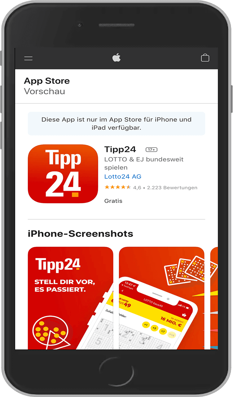 So erkennst du die seriöse Tipp24-App